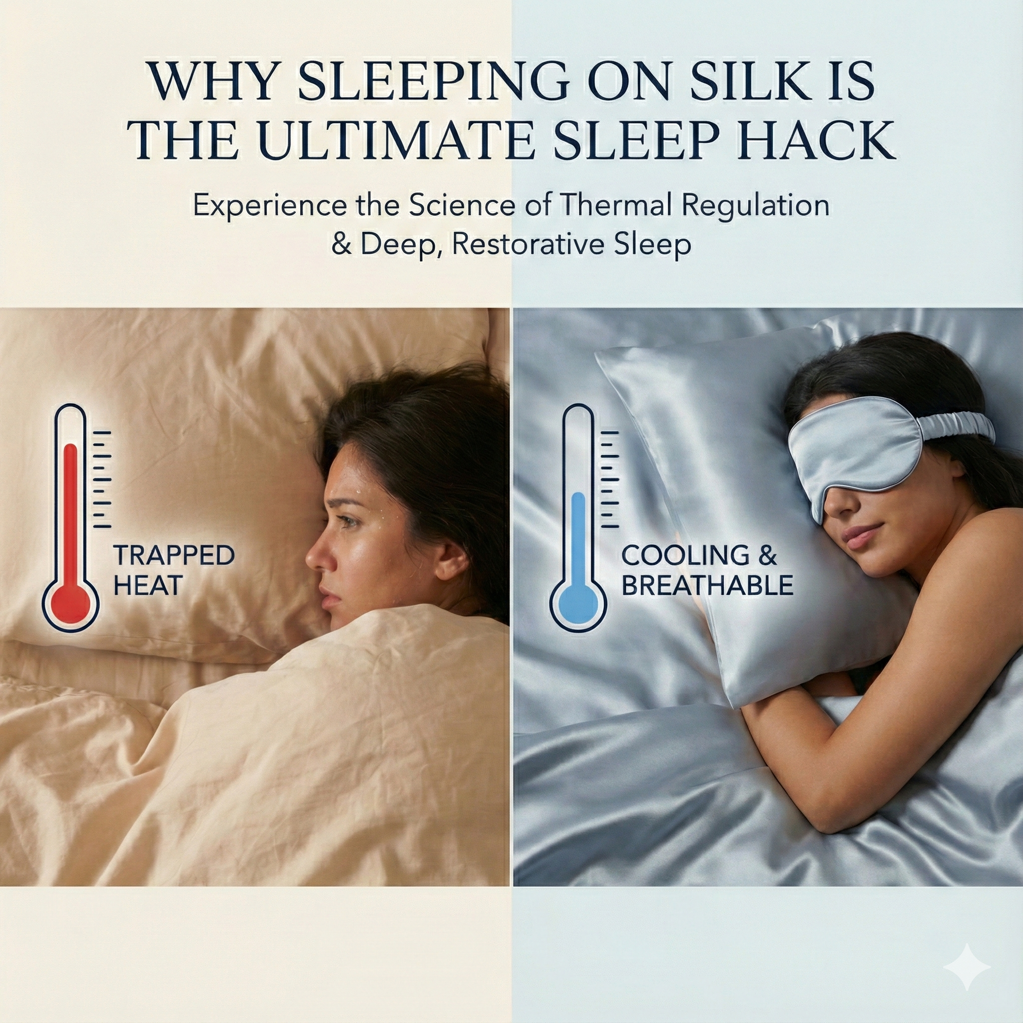 Why Sleeping On Silk is The Ultimate Sleep Hack